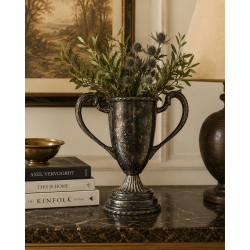 Ornamental cup with two handles