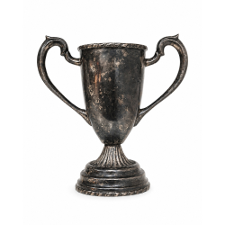 Ornamental cup with two handles